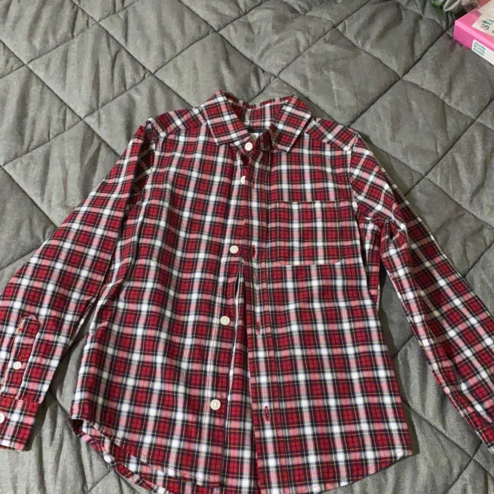 Childrens place long sleeve button down